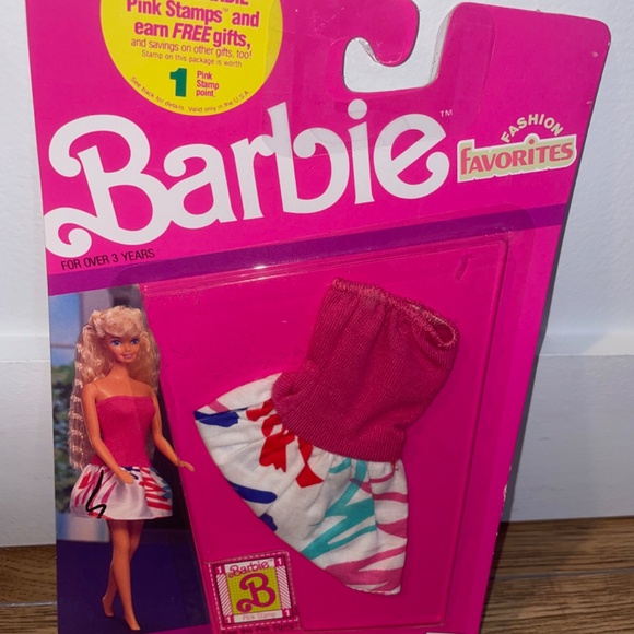 Barbie - 3 x 1990 Vintage Fashions - NWT - Picture 5 of 11
